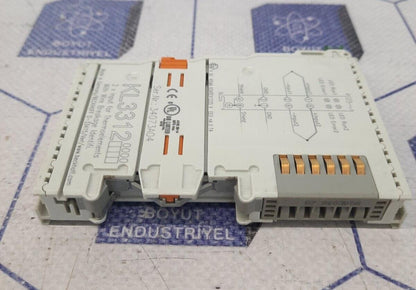 BECKHOFF KL3312 2x INPUT THERMOELEMENTS
