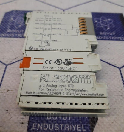 BECKHOFF KL3202 2x ANALOG DIFFERENTIOL