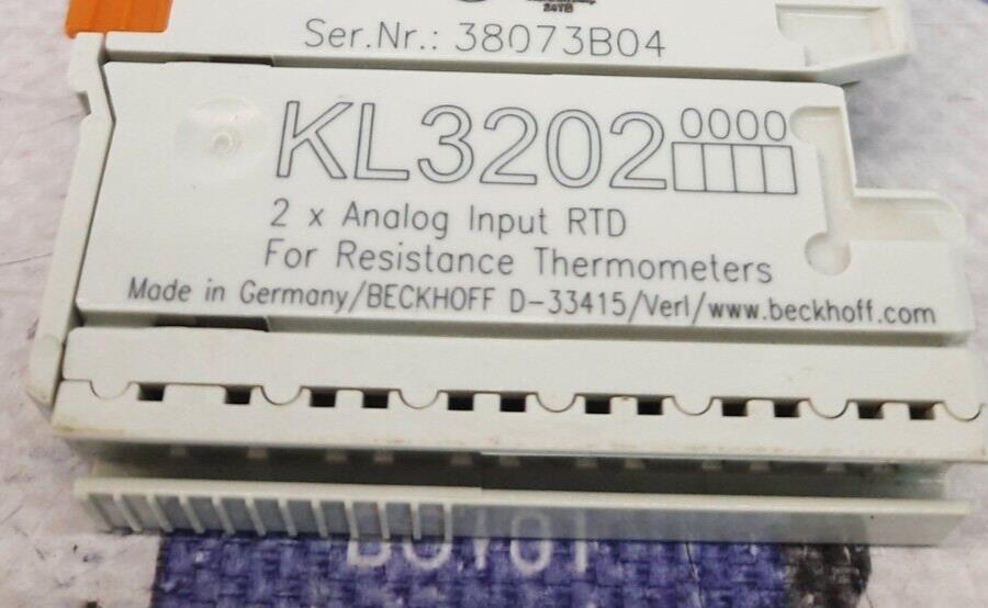 BECKHOFF KL3202 2x ANALOG DIFFERENTIOL