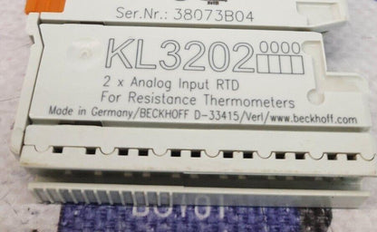 BECKHOFF KL3202 2x ANALOG DIFFERENTIOL