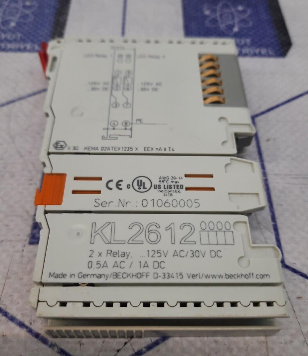 BECKHOFF KL2612  2x RELAY