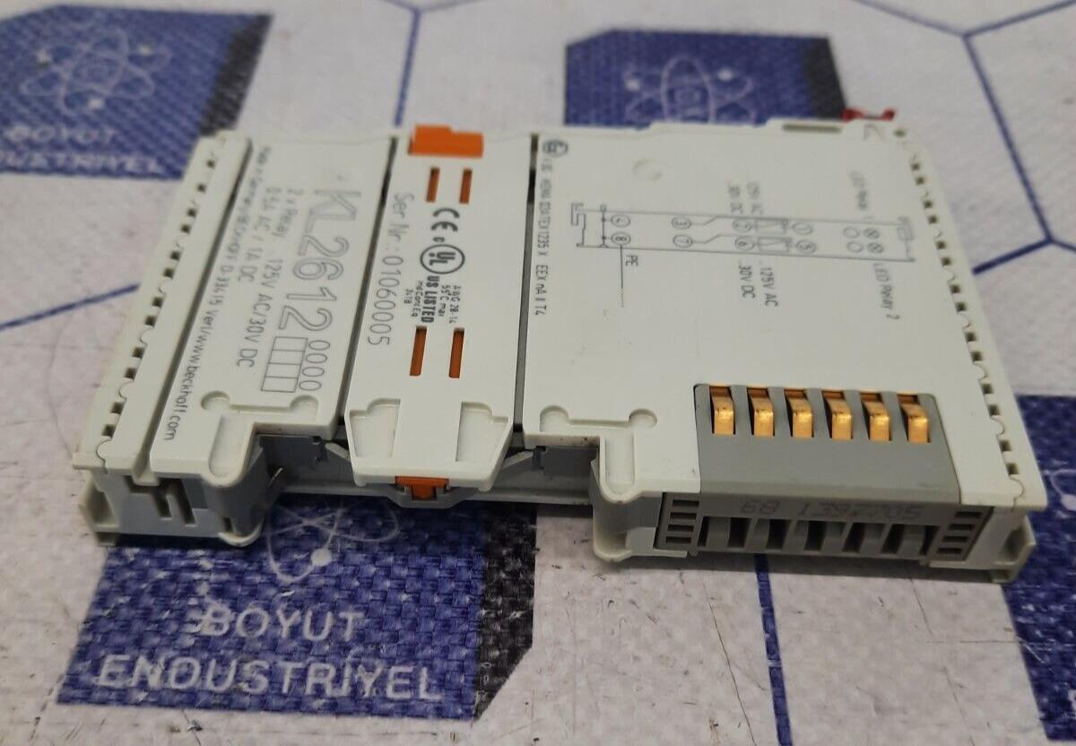 BECKHOFF KL2612  2x RELAY