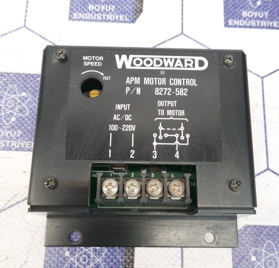 WOODWARD 8272-582 ARM MOTOR CONTROL