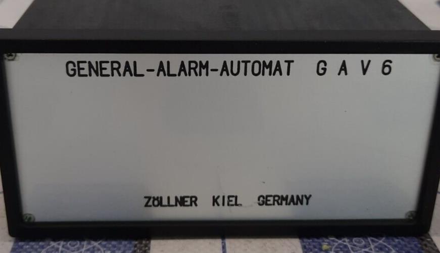 ZOLNER KIEL GAV 6 GENERAL-ALARM-AUTOMAT