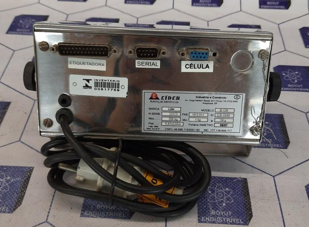 LIDER B-520 / LD1050 / ZTFI WEIGH INDICATOR