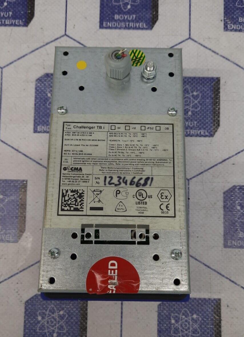 GECMA DMT 00 ATEX E 089 X CHALLENGER TB I CONTROL MODULE