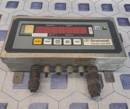 SES STRAINSTALL TYPE 5400 INDICATOR MODEL:2100