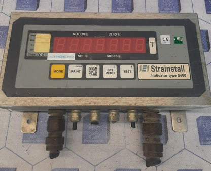 SES STRAINSTALL TYPE 5400 INDICATOR MODEL:2100