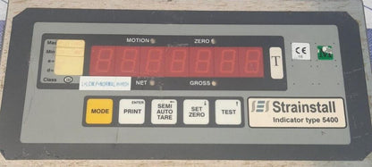 SES STRAINSTALL TYPE 5400 INDICATOR MODEL:2100
