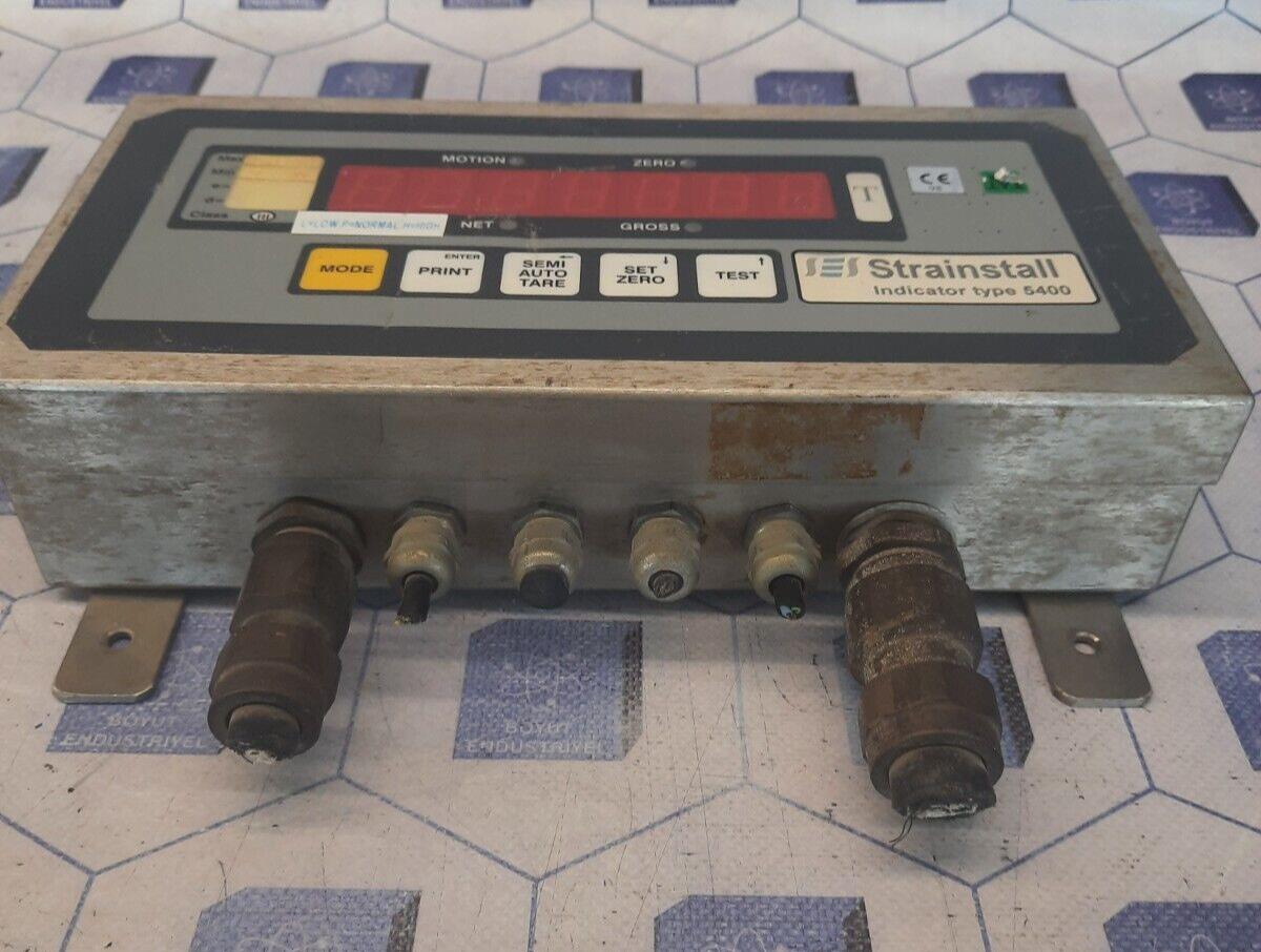 SES STRAINSTALL TYPE 5400 INDICATOR MODEL:2100