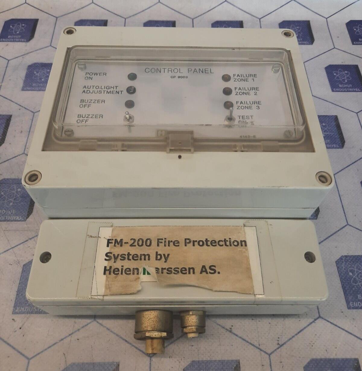 FIRE PROTECTION SYSTEM HEIEN-LARSSEN CP9003 CONTROL PANEL FM-200