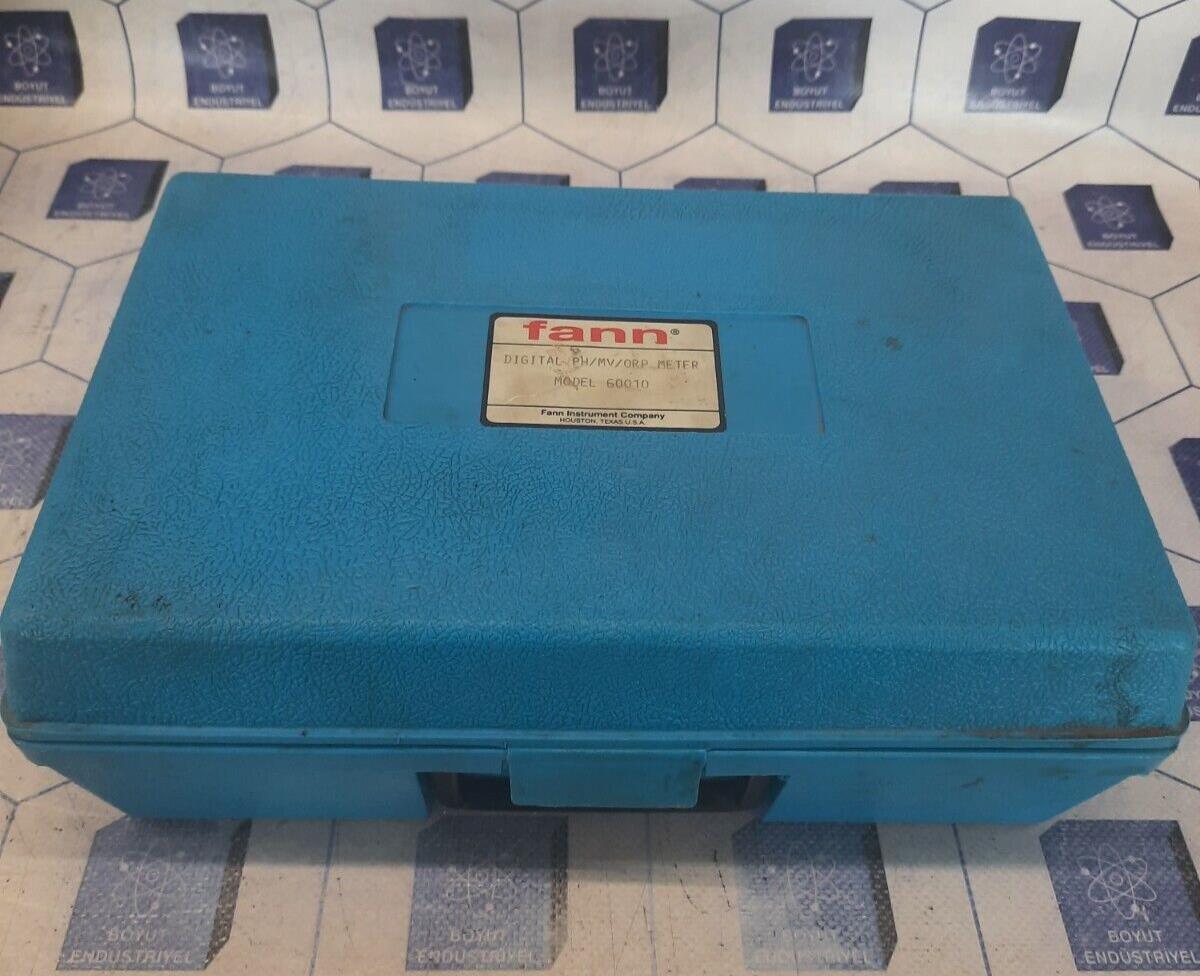 FANN 559-3800 DIGITAL PH/MV/ORP METER MODEL:60010