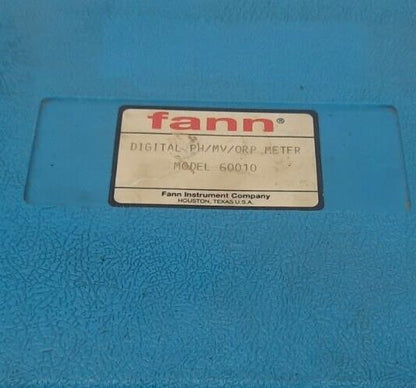 FANN 559-3800 DIGITAL PH/MV/ORP METER MODEL:60010