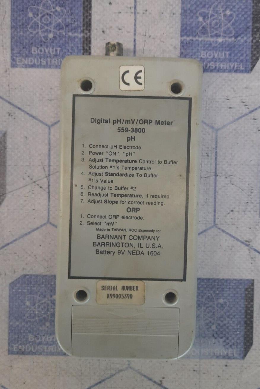 FANN 559-3800 DIGITAL PH/MV/ORP METER MODEL:60010