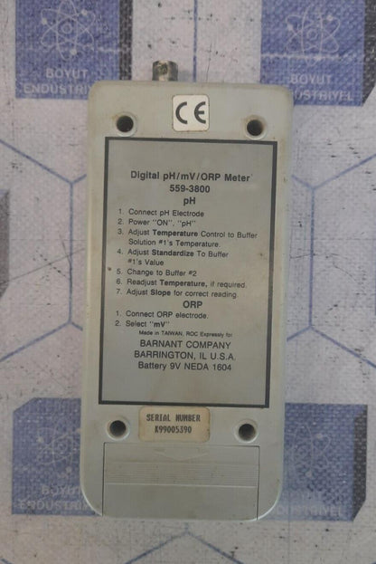 FANN 559-3800 DIGITAL PH/MV/ORP METER MODEL:60010
