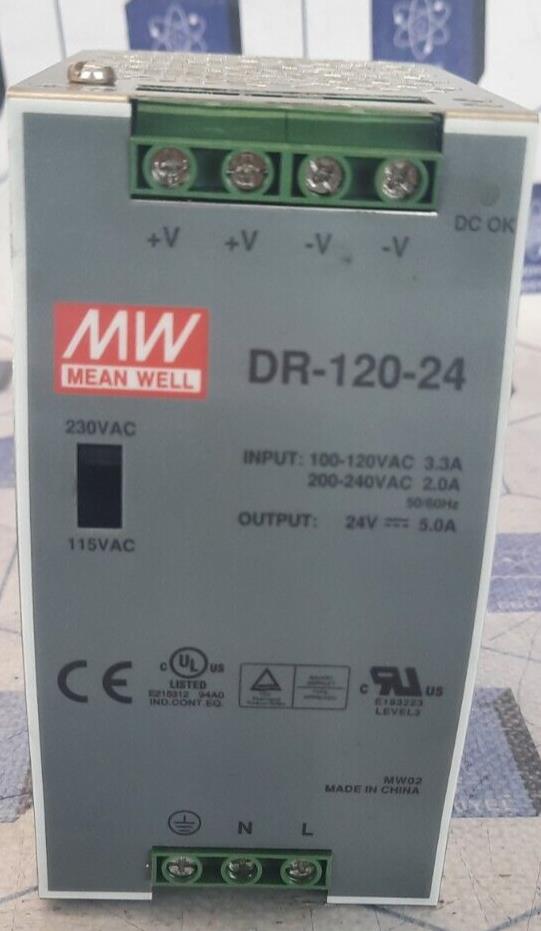 MEAN WELL DR-120-24
