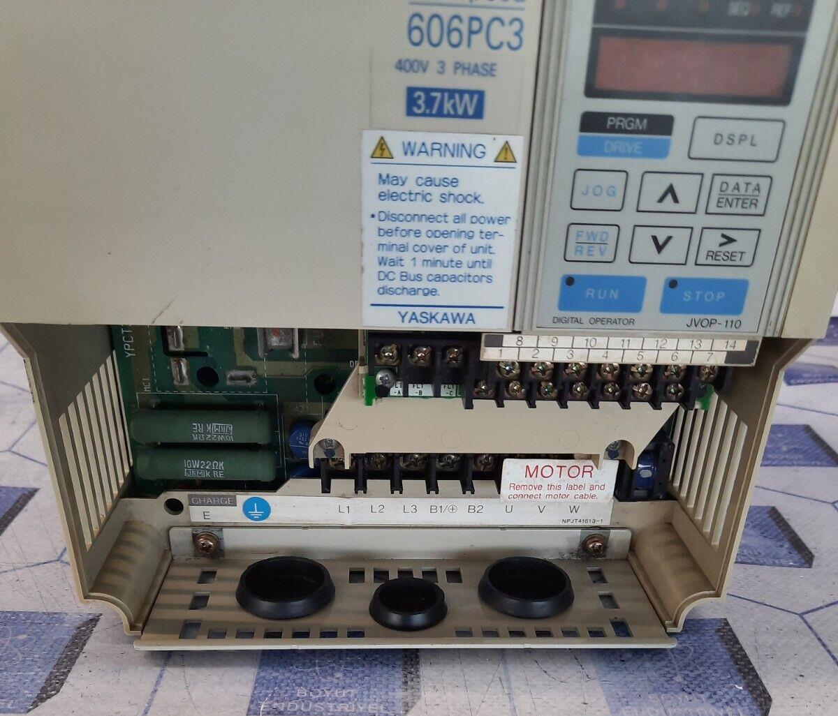 YASKAWA CIMR-PCC43P7 VARISPEED 606PC3