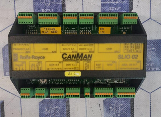 ROLLS ROYCE SLIO 02 CANMAN CONTROLLER NETWORK
