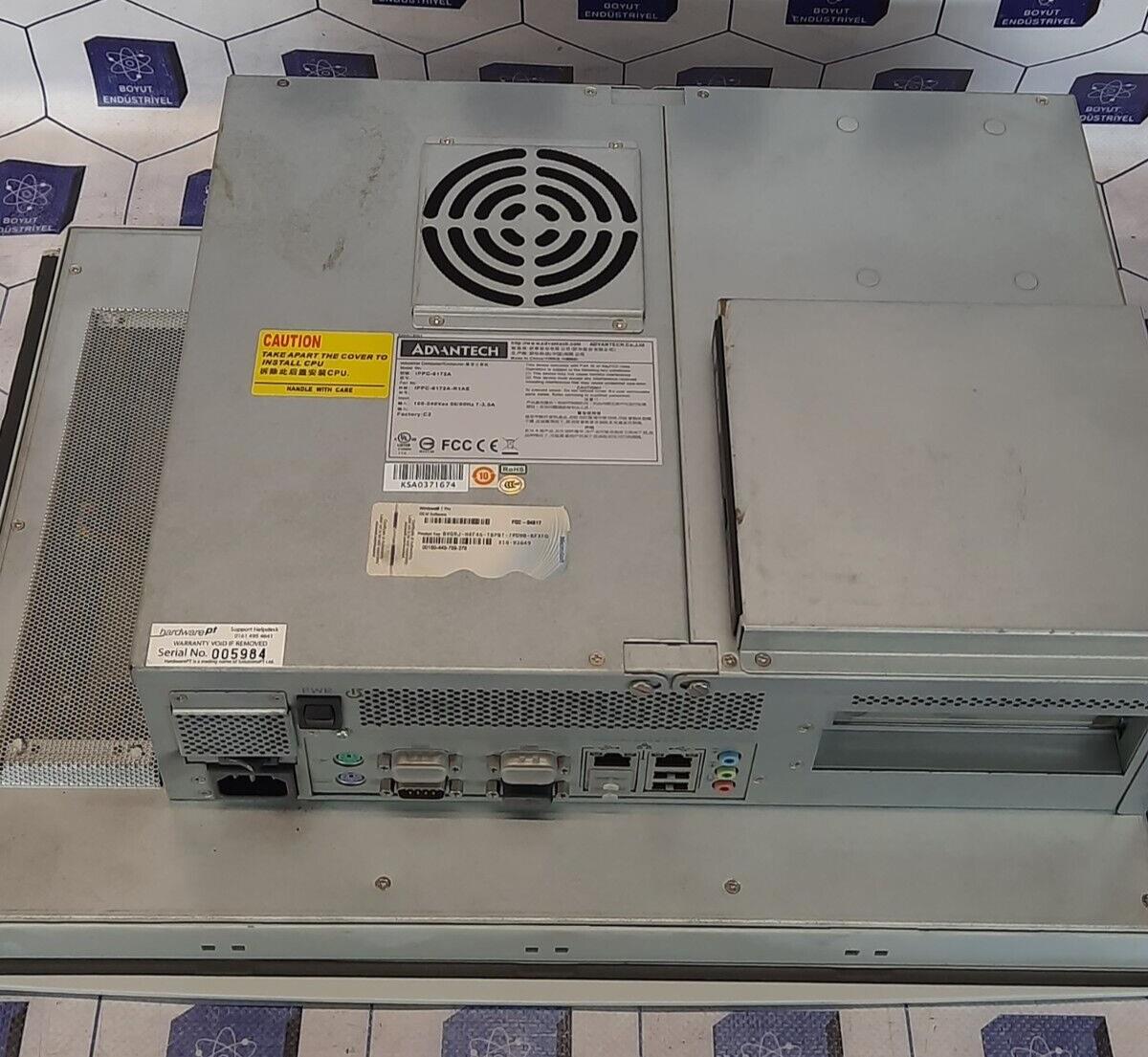 ADVANTECH INDUSTRIAL IPPC-6172A COMPUTER IPPC-6172A-R1AE