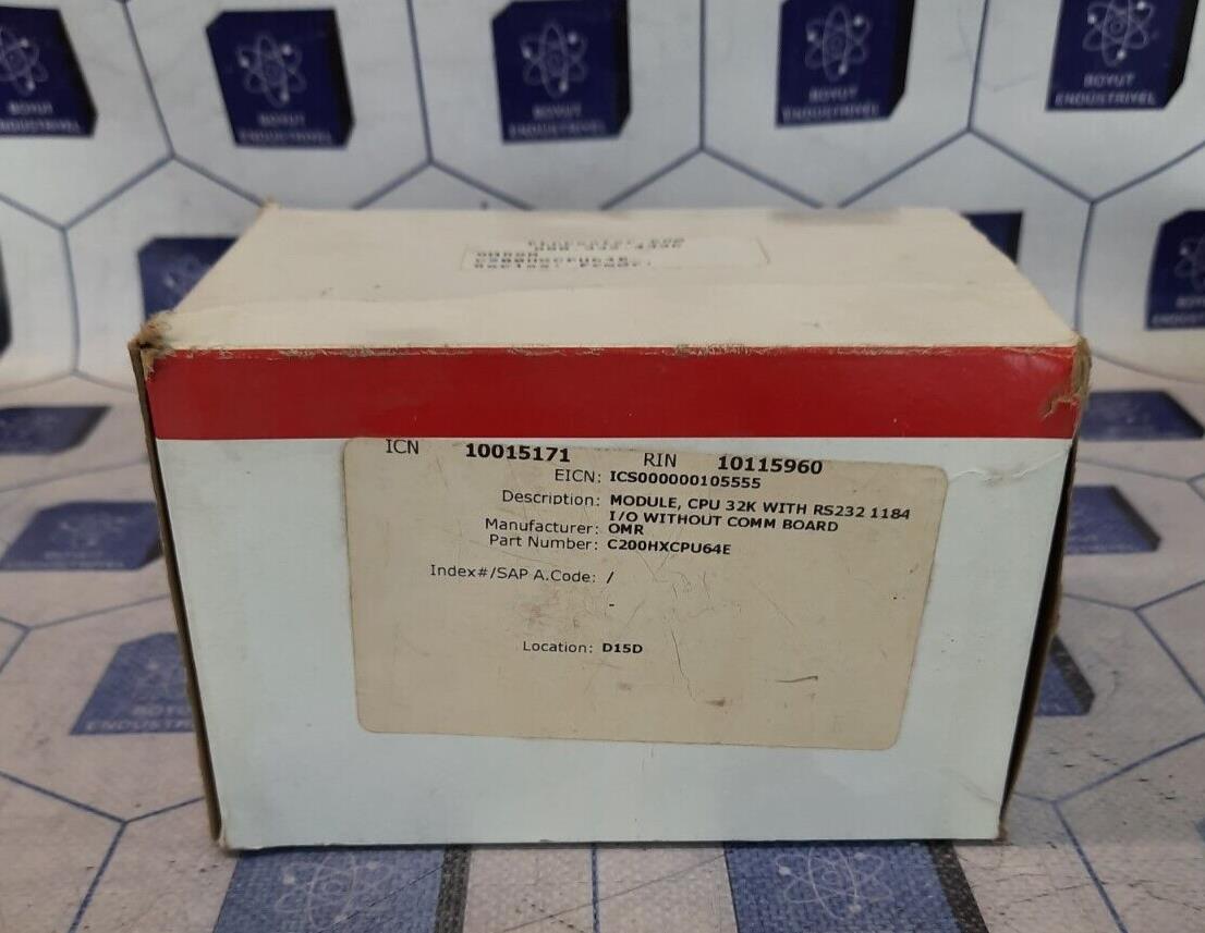 OMRON CPU UNIT C200HX-CPU64-E