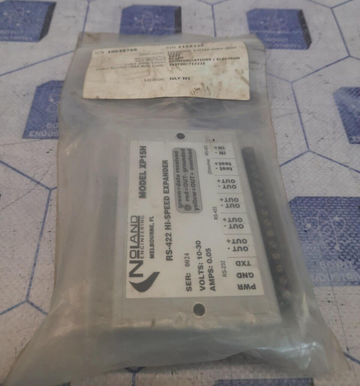 NOLAND MODEL XP15H RS-422