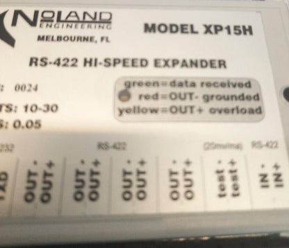 NOLAND MODEL XP15H RS-422