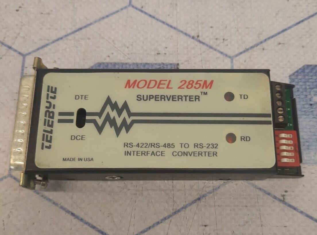 TELEBYTE MODEL285M SUPERVERTER RS-422/RS-485/RS-232