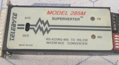TELEBYTE MODEL285M SUPERVERTER RS-422/RS-485/RS-232