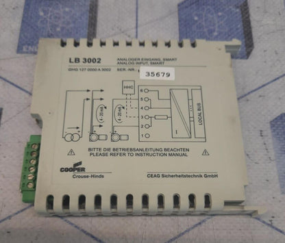 CEAG LB 3002 ANALOG INPUT SMART