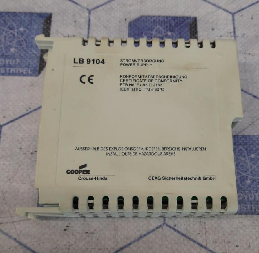 PEPPERL FUCHS 592044 CEAG LB9104 STROMVERSORGUNG POWER SUPPLY