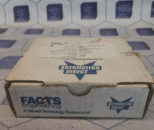 FACTS ENGINEERING F3-08TRS-1 MODULE OUTPUT FOR TOP DRIVE