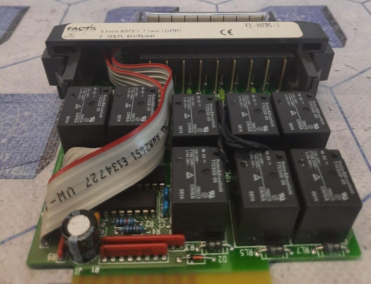 FACTS ENGINEERING F3-08TRS-1 MODULE OUTPUT FOR TOP DRIVE