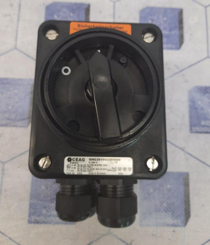 CEAG GHG2610005R0009 EXPLOSION-PROTECTED SAFETY SWITCH 10AGHG261