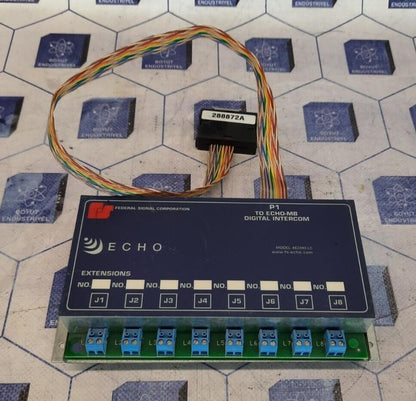 FEDERAL SIGNAL ECHO-LC CORPORATION ECHO P1 ECHO-MB DIGITAL INTERCOM