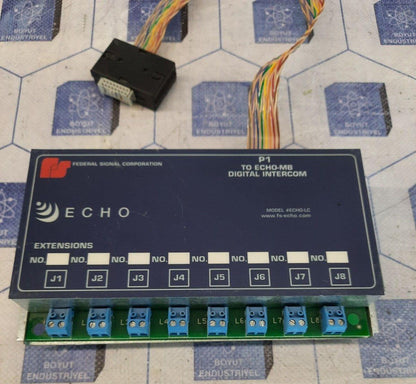 FEDERAL SIGNAL ECHO-LC CORPORATION ECHO P1 ECHO-MB DIGITAL INTERCOM