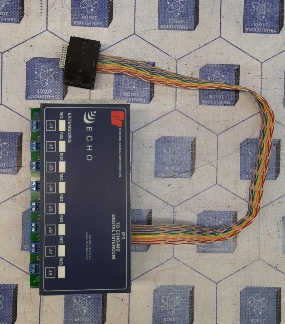 FEDERAL SIGNAL ECHO-LC CORPORATION ECHO P1 ECHO-MB DIGITAL INTERCOM