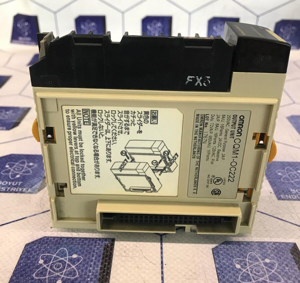 OMRON CQM1-0C222 OUTPUT UNIT