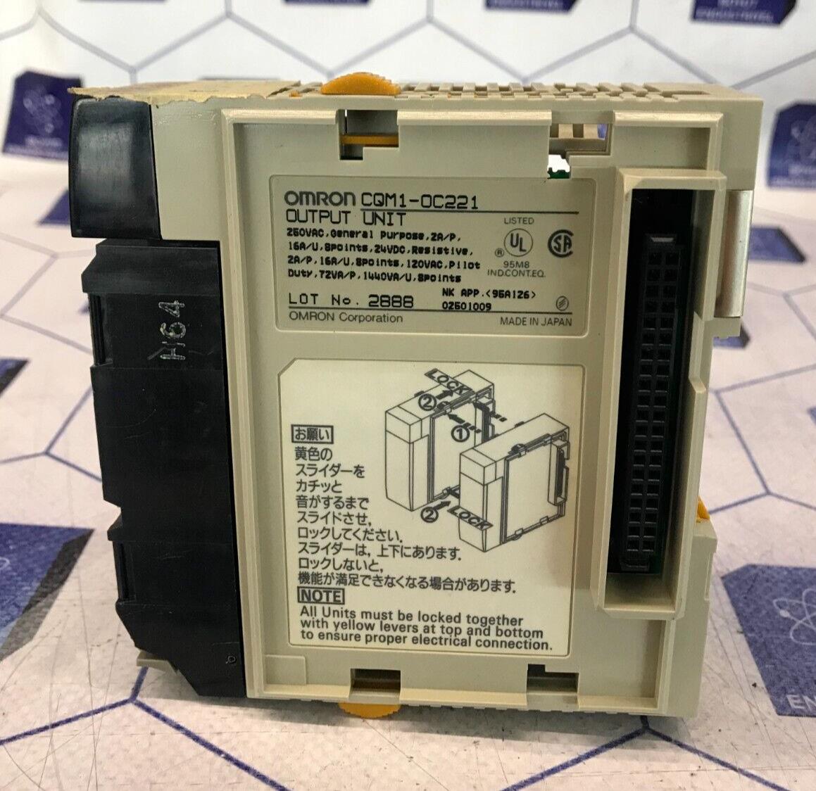 OMRON CQM1-OC221