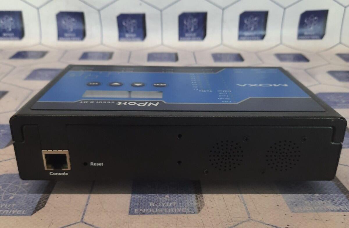 MOXA 5650I-8-DT NPORT 192.158.127.254