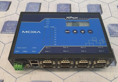 MOXA 5650I-8-DT NPORT 192.158.127.254