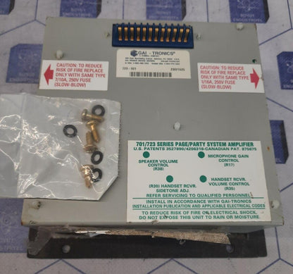 GAI-TRONICS 723-001 REMOTE HANDSET / SPEAKER AMPLIFIER