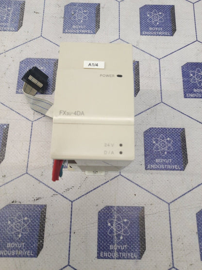 MITSUBISHI FX3U-4DA PLC MODULE
