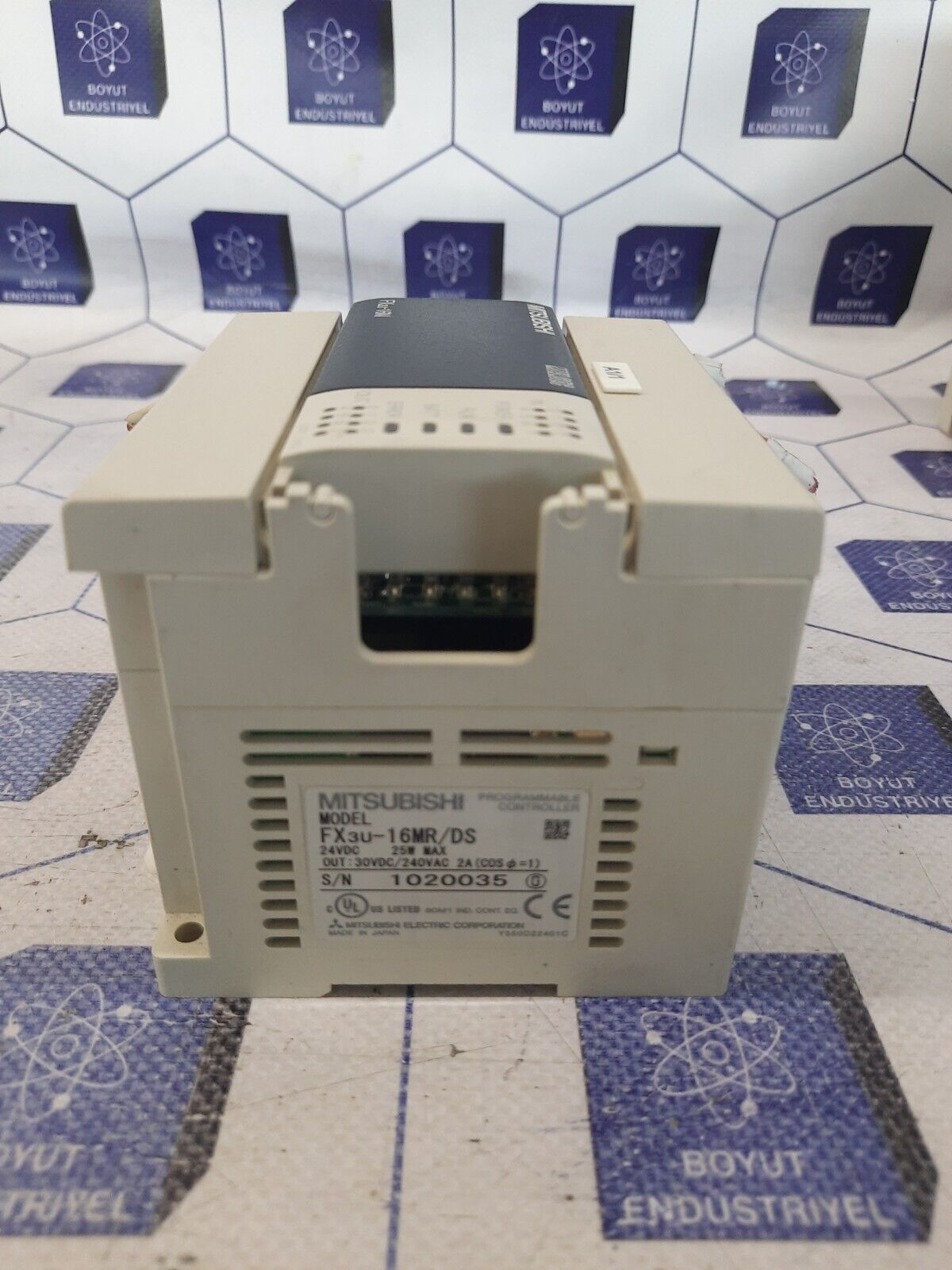 MITSUBISHI FX3U-16MR/DS PROGRAMMABLE LOGIC CONTROLLER