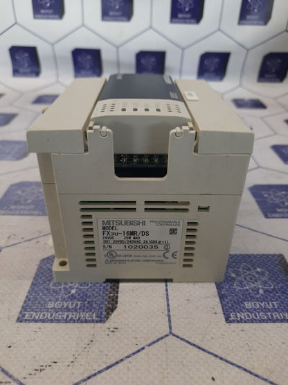 MITSUBISHI FX3U-16MR/DS PROGRAMMABLE LOGIC CONTROLLER