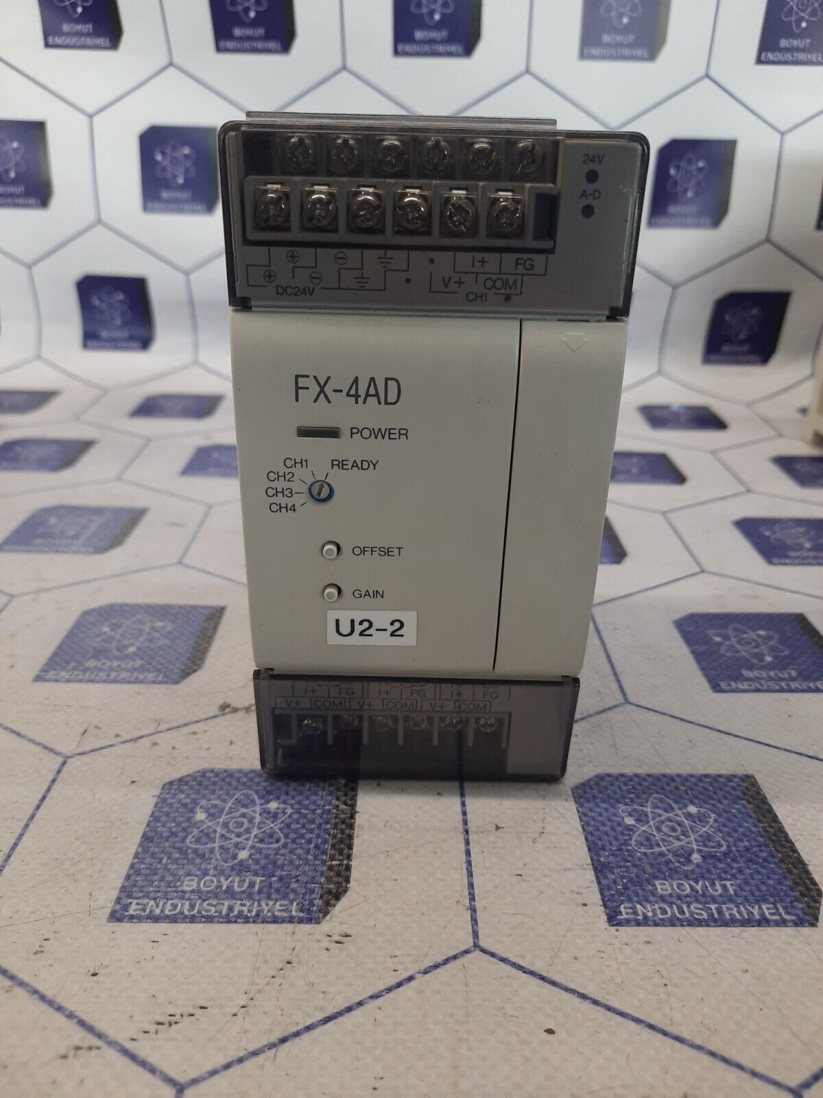 MITSUBISHI PROGRAMMABLE CONTROLLER FX-4AD