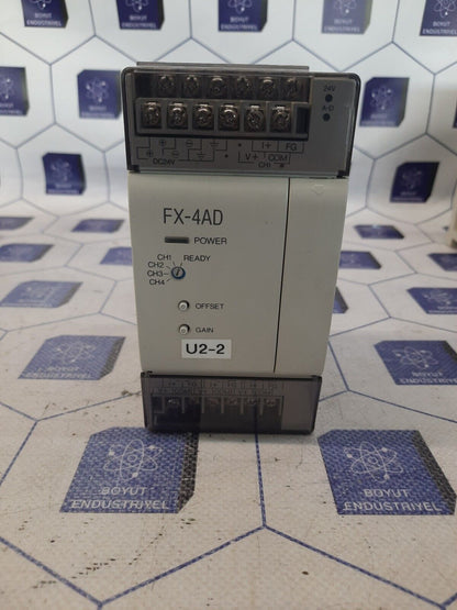 MITSUBISHI PROGRAMMABLE CONTROLLER FX-4AD