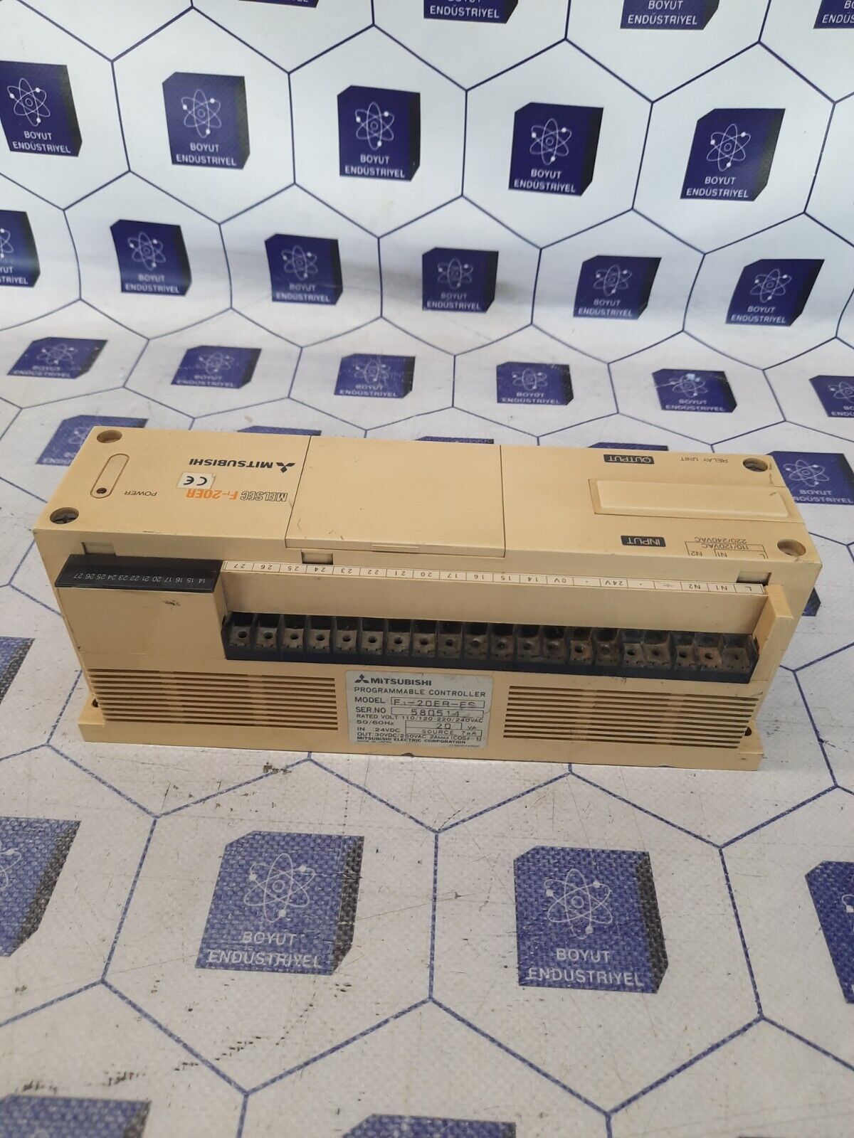 MITSUBISHI PROGRAMMABLE CONTROLLER F1-20ER-ES