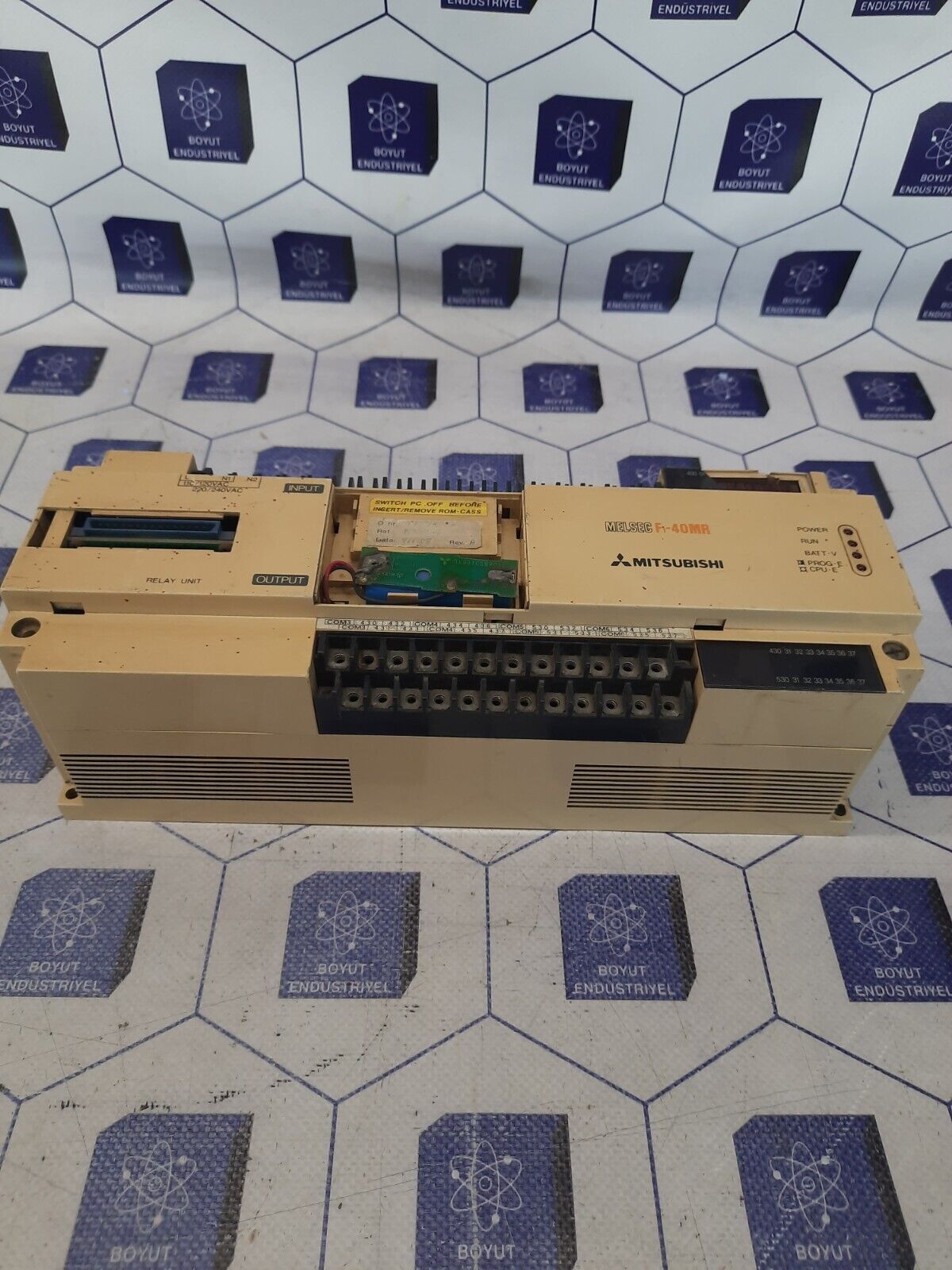 MITSUBISHI PROGRAMMABLE CONTROLLER F1-40MR-ES