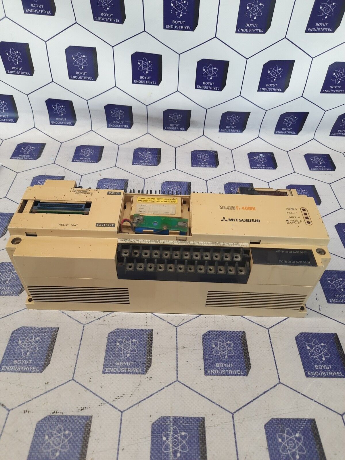 MITSUBISHI PROGRAMMABLE CONTROLLER F1-40MR-ES