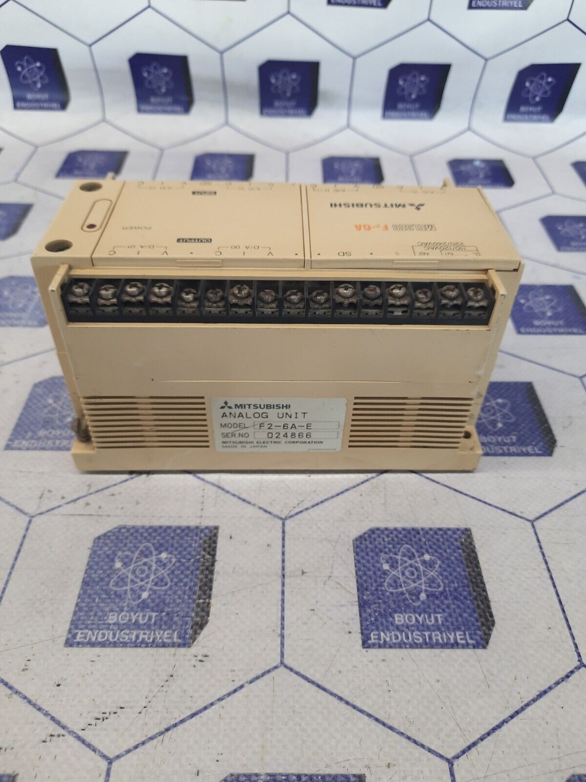 MITSUBISHI MELSEC ANALOG UNIT F2-6A-E